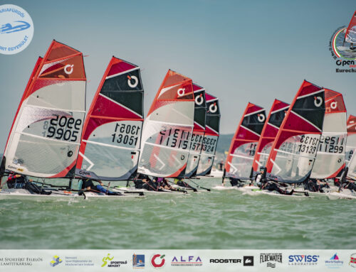 Open Skiff Eurochallenge round 2 – leaders emerging on Lake Balaton